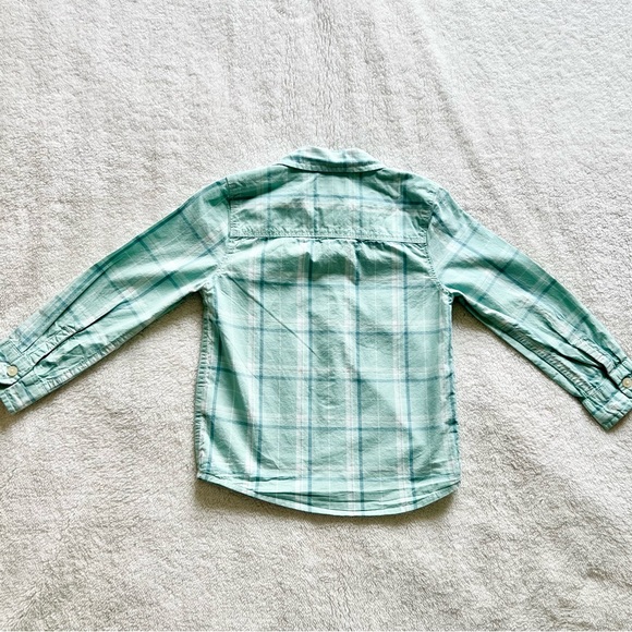 2 for $10/OshKosh Plaid Button-Front Shirt - Picture 4 of 6